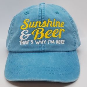 Women's cap, baseball cap, Sunshine and Beer